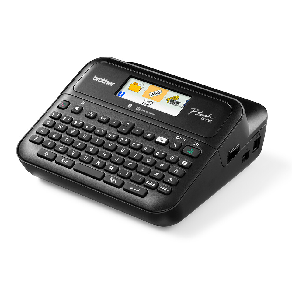 Brother PT-D610BTVP labelprinter Thermo transfer 180 x 360 DPI 30 mm/sec Bedraad en draadloos TZe Bluetooth - Afbeelding 3