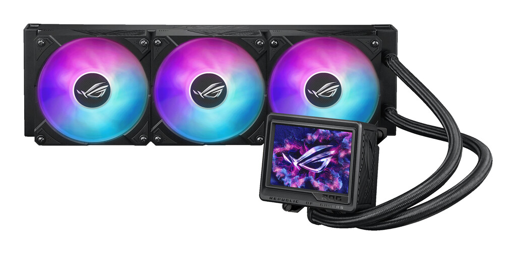 ASUS ROG Ryujin III 360 ARGB Extreme Computer behuizing Alles-in-één vloeistofkoeler 12 cm Zwart