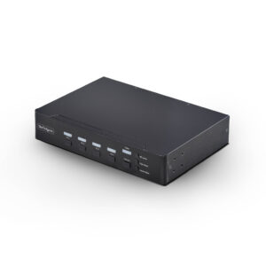 StarTech.com 4-port DisplayPort KVM-switch met Mouse Roaming en Multi-View / Picture-in-Picture, 4K 60Hz, USB 3.0 hub (5Gbps), H