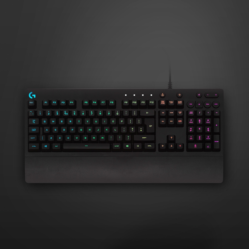 Logitech G G213 Prodigy toetsenbord Gamen USB QWERTY US International Zwart - Afbeelding 6