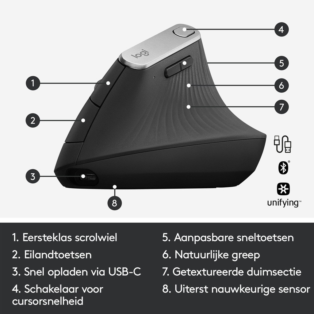 Logitech MX Vertical - Afbeelding 11
