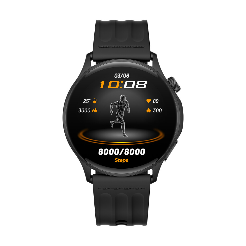 OPPO Watch S 3,71 cm (1.46") AMOLED 45 mm Digitaal 464 x 464 Pixels Touchscreen Zwart Wifi GPS - Afbeelding 2