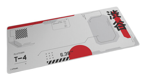 Trust GXT 759XXL Gaming Muismat - gaming muismat – XXL formaat – Zwart/Grijs/Rood/Wit - Afbeelding 2