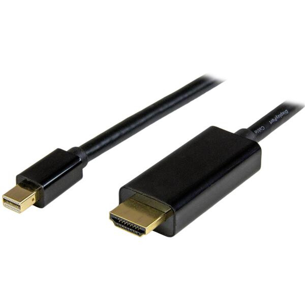 StarTech.com Mini DisplayPort-naar-HDMI-converterkabel - 2 m - 4K