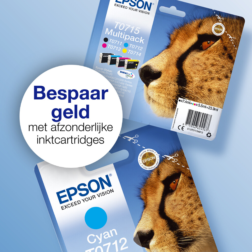 Epson Singlepack Yellow T0714 DURABrite Ultra Ink - Afbeelding 3
