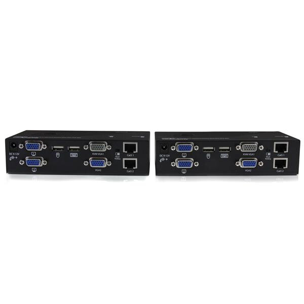 StarTech.com USB 2x VGA via Cat5 KVM Console Verlenger 200m - Afbeelding 3