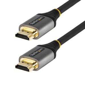 StarTech.com 50cm HDMI 2.1 Kabel 8K, Gecertificeerde Ultra High Speed HDMI Kabel 48Gbps, 8K 60Hz/4K 120Hz HDR10+ eARC, Ultra HD