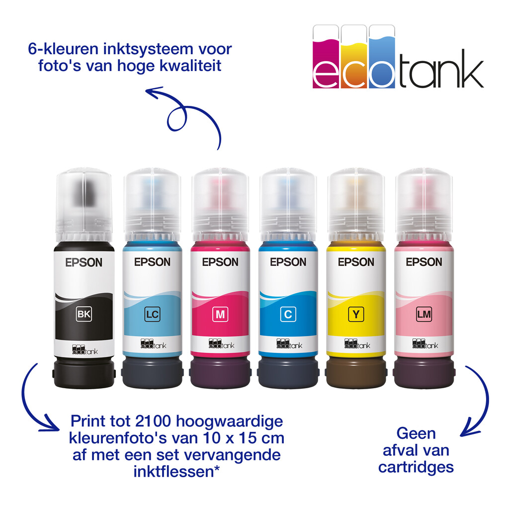 Epson EcoTank ET-18100 A3+ Wi-Fi-fotoprinter met inkttank - Afbeelding 4