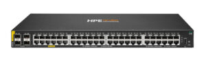 HPE Aruba Networking CX 6000 48p 10M/100M/1G Class4 PoE 4p SFP 1G 370W Switch Power over Ethernet (PoE)