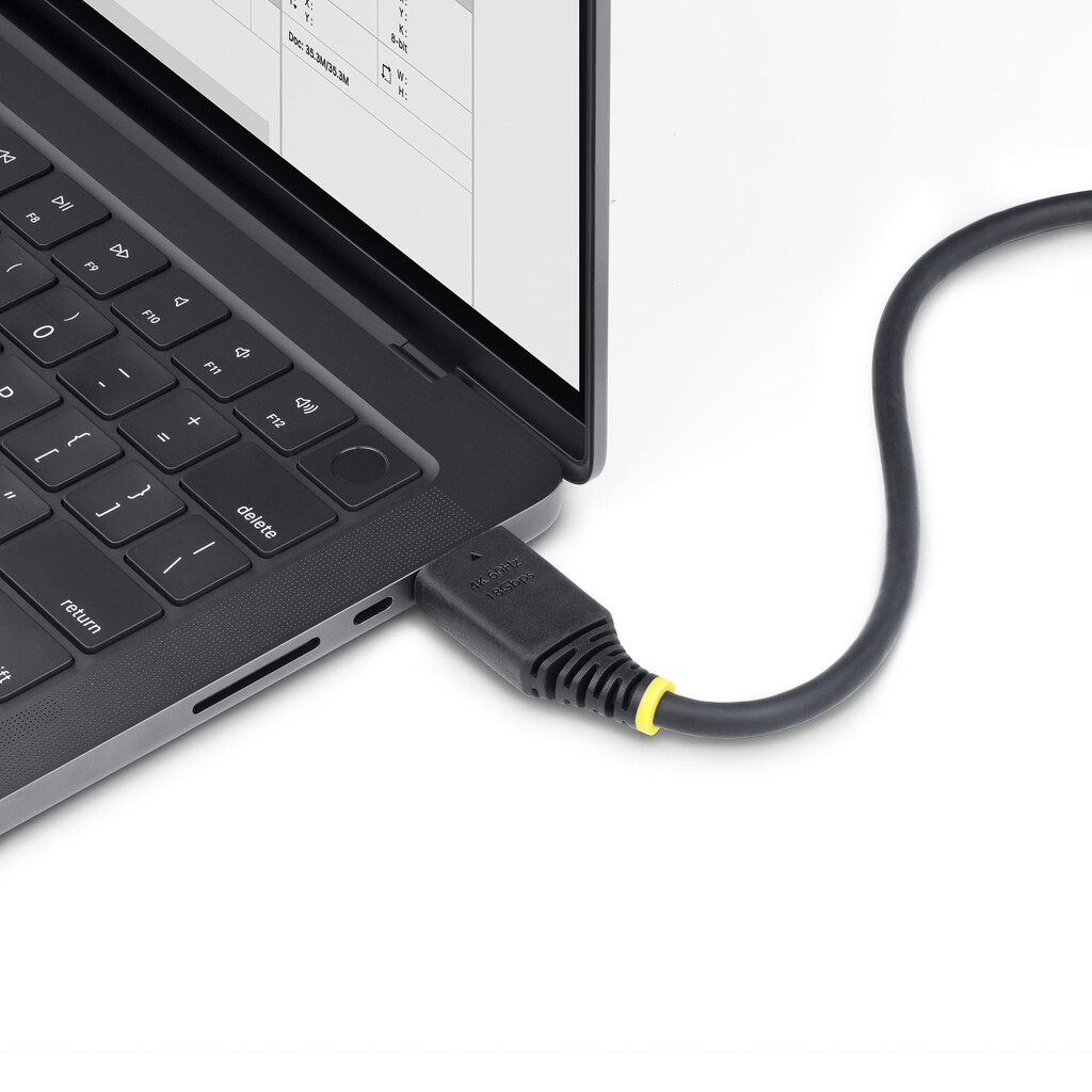 StarTech.com 4,5m High Speed HDMI Kabel met Grip Connectors, 4K 60Hz/1440p 144Hz, HDR10/HDCP 2.2/ARC, 18Gbps, UHD HDMI 2.0 Kabel - Afbeelding 6