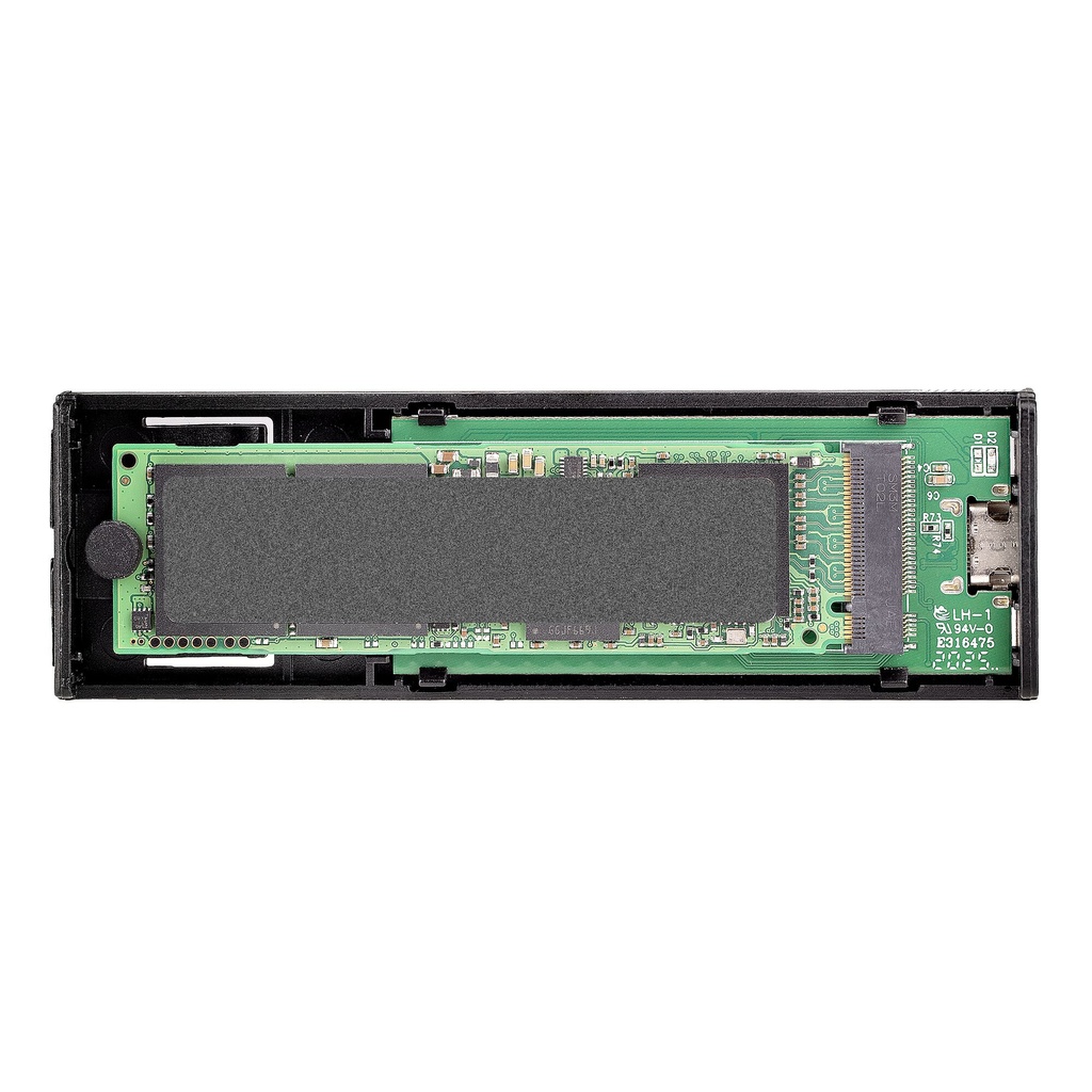 StarTech.com USB-C 10Gbps naar M.2 NVMe or M.2 SATA SSD Behuizing, Gereedschaploze Externe M.2 PCIe/SATA NGFF SSD Aluminum Case, - Afbeelding 8