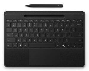 Microsoft Surface Pro Flex w/Slim Pen QWERTZ Zwitsers Bluetooth Zwart