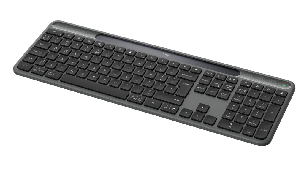Logitech Signature Slim Solar + K980 toetsenbord Universeel RF-draadloos + Bluetooth QWERTY UK International Grafiet - Afbeelding 3