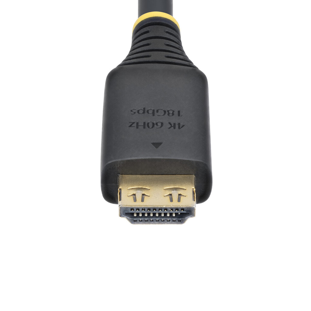 StarTech.com 4,5m High Speed HDMI Kabel met Grip Connectors, 4K 60Hz/1440p 144Hz, HDR10/HDCP 2.2/ARC, 18Gbps, UHD HDMI 2.0 Kabel - Afbeelding 5
