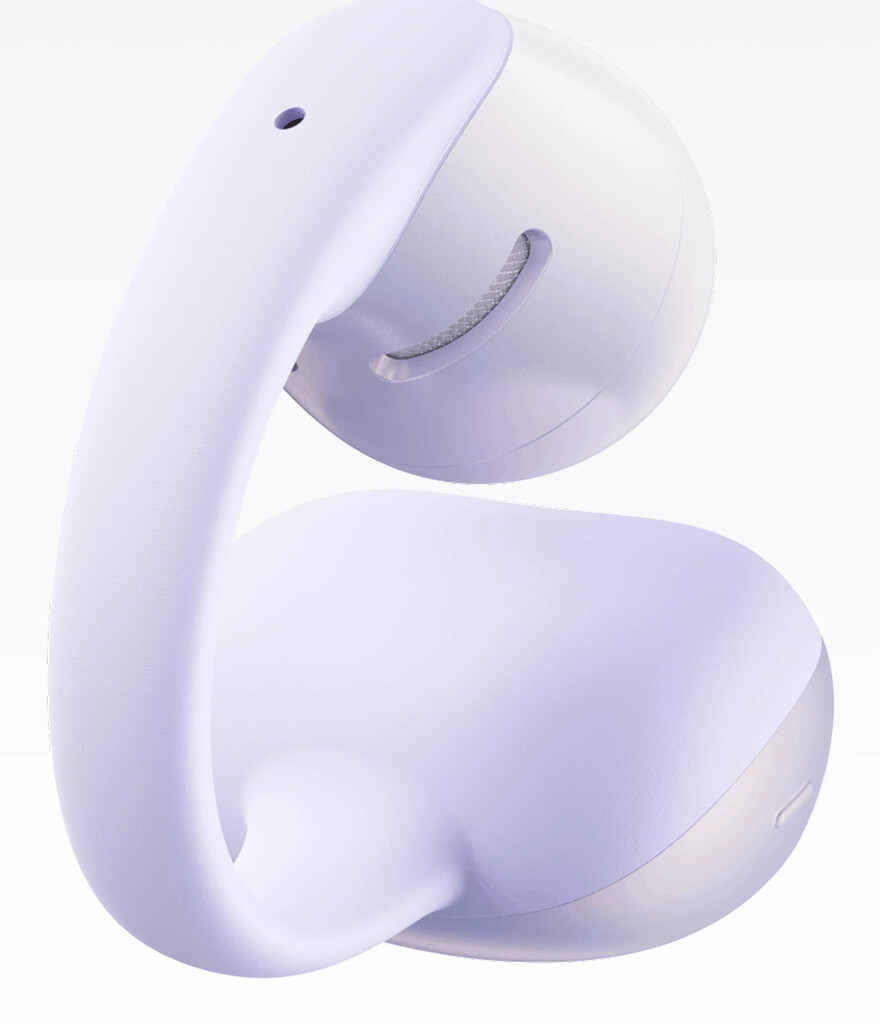 SHOKZ OpenDots Air Headset Draadloos Oorklem Gesprekken/Muziek/Sport/Elke dag Bluetooth Paars - Afbeelding 6