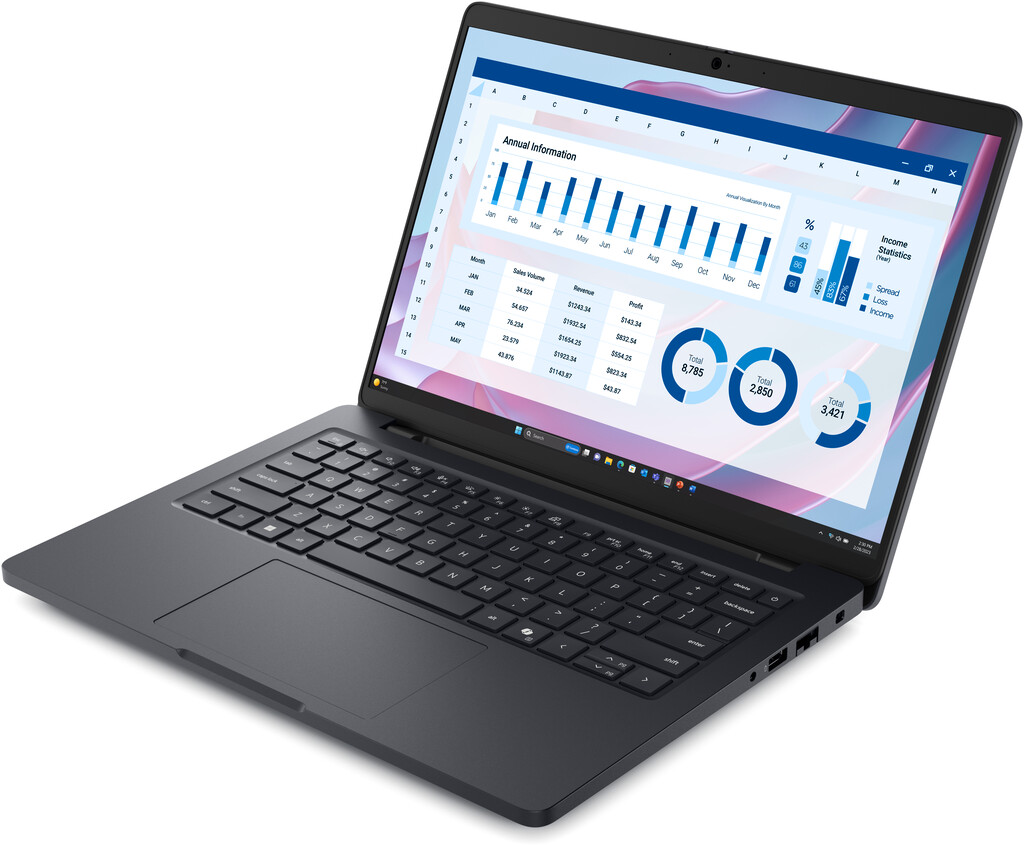 DELL Pro Max 14 MC14255 Copilot+ PC AMD Ryzen AI 7 PRO 350 Mobiel werkstation 35,6 cm (14") Full HD+ 32 GB LPDDR5x-SDRAM 1 TB SS - Afbeelding 3