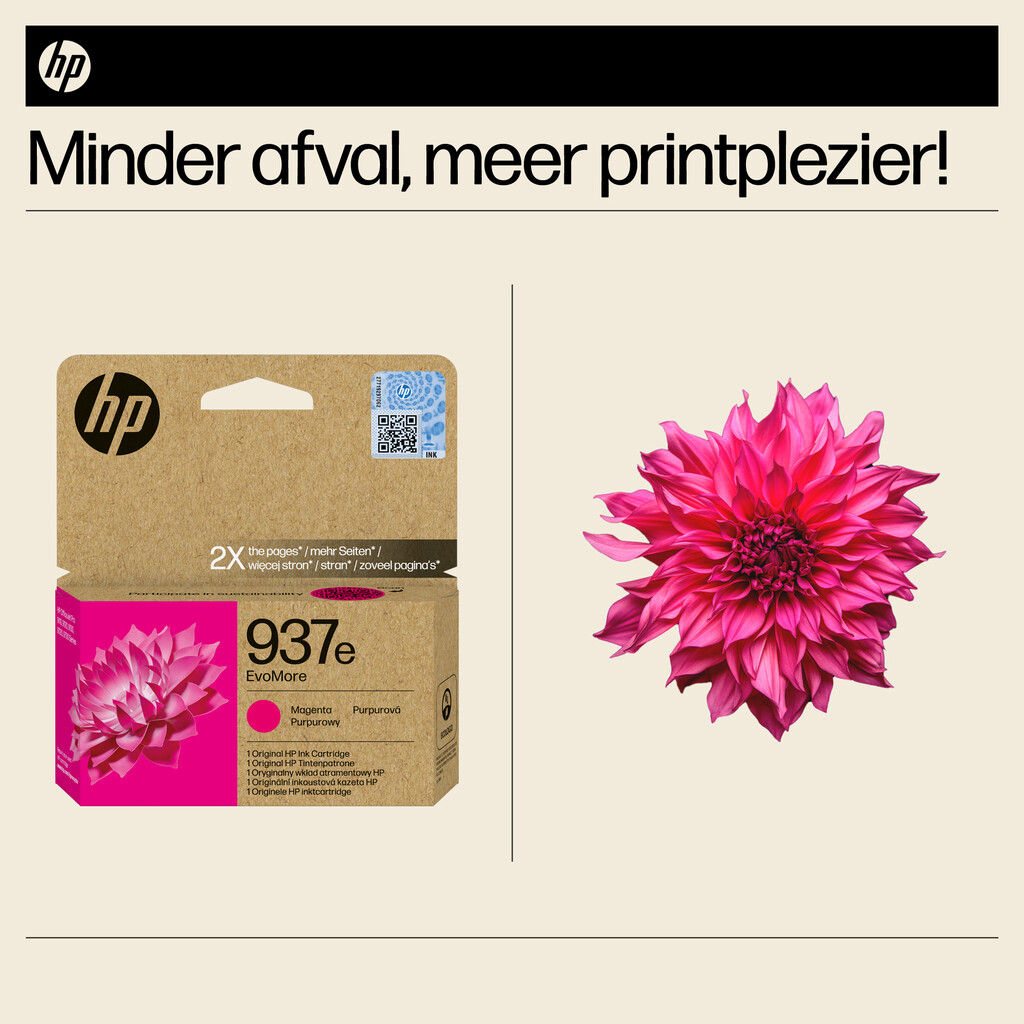 HP 937e EvoMore originele magenta inktcartridge - Afbeelding 6