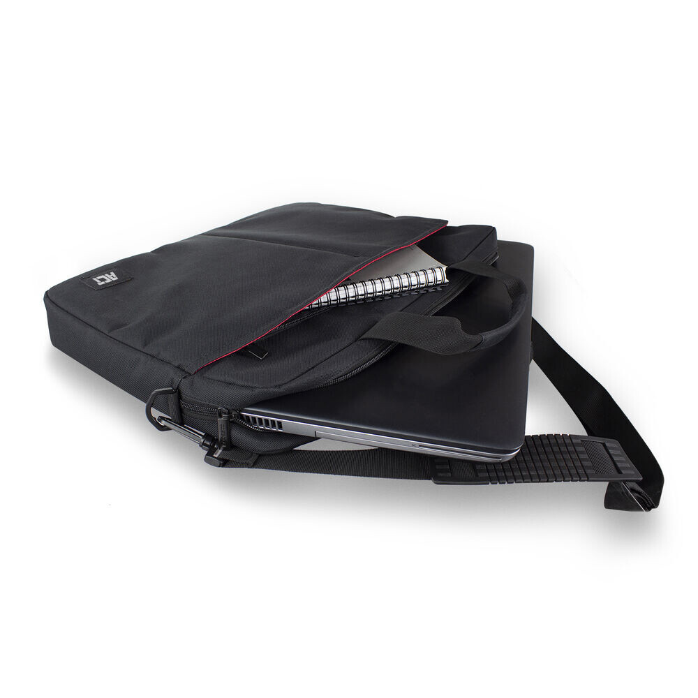 ACT City schoudertas voor laptops tot 16,1”, gemaakt van gerecyclede plastic flessen - Afbeelding 3