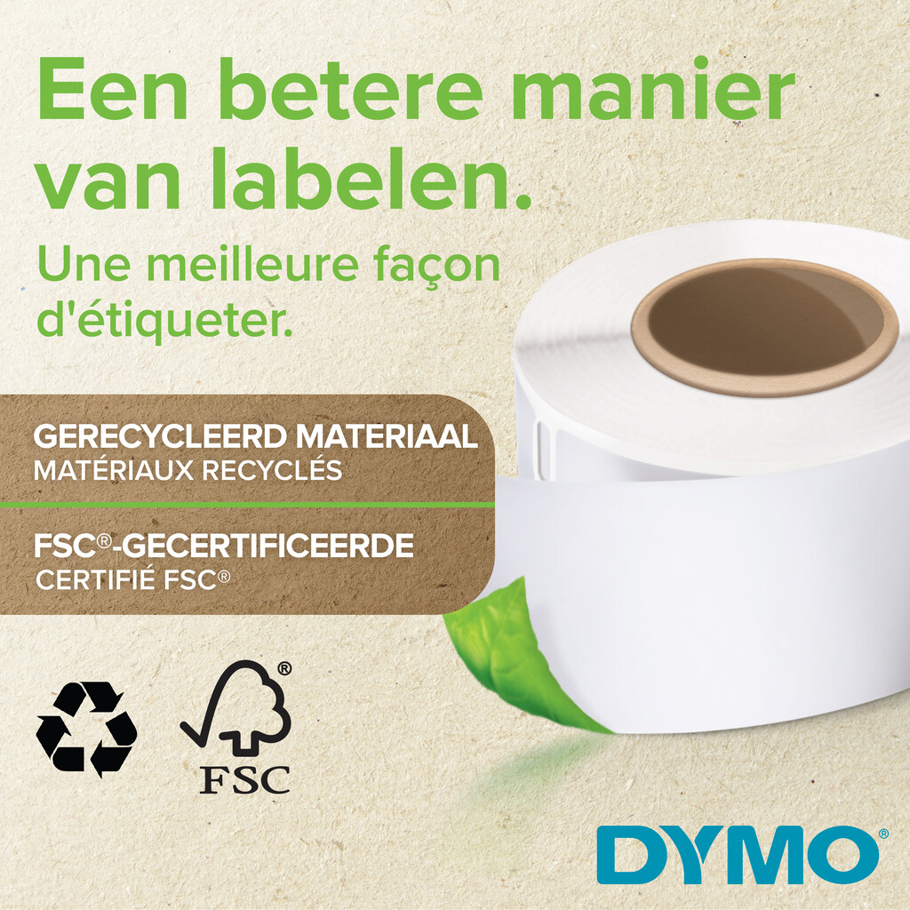 DYMO originele LabelWriter verzendetiketten, extra groot | 104 mm x 159 mm | 220 zelfklevende labels | Geschikt voor de 4XL/5XL - Afbeelding 3