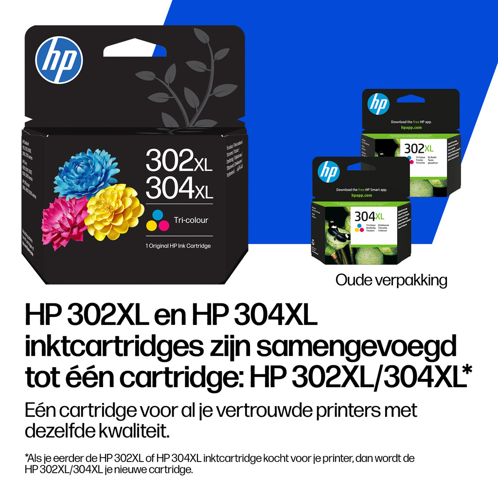 HP 302/304 originele driekleureninktcartridge - Afbeelding 12
