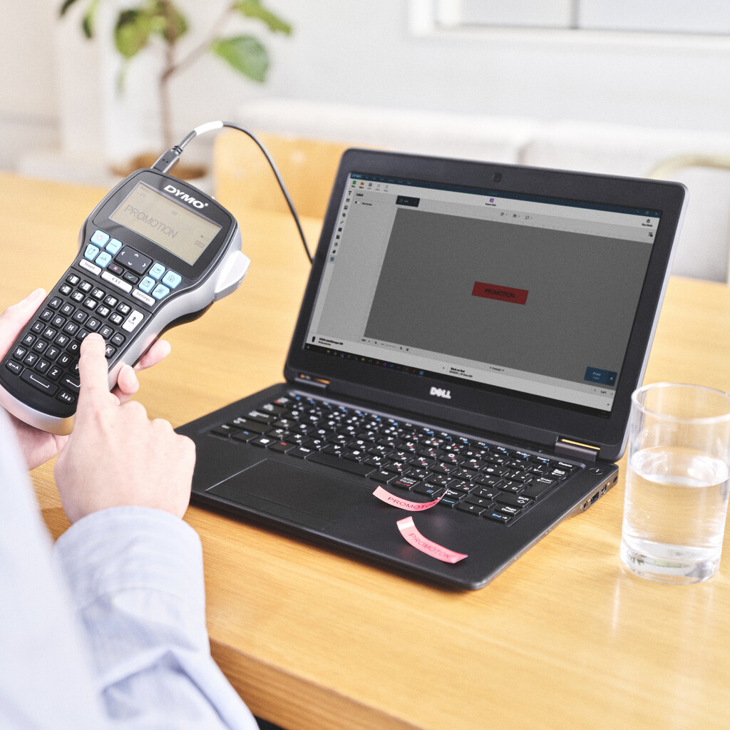 DYMO LabelManager 420P labelprinter | hoogpresterende hervulbare draagbare labelmaker met pc/Mac-aansluiting - Afbeelding 7