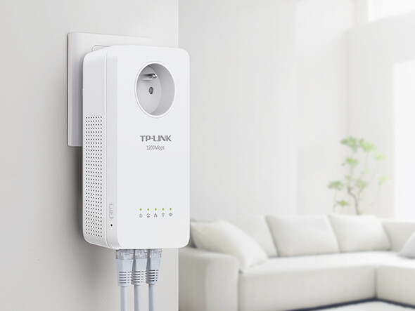 TP-Link TL-WPA8635P KIT 1200 Mbit/s Ethernet LAN Wifi Wit 2 stuk(s) - Afbeelding 2