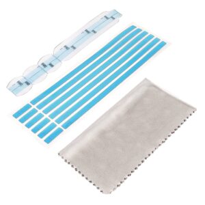 StarTech.com Zelfklevende Strips en Schuifmontagelipjes voor Privacy Filters, Universele Installatiekit voor Laptop/Computer Ant