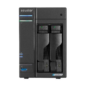 Asustor LOCKERSTOR 2 Gen2 + (AS6702T v2) NAS Desktop Intel® Celeron® N5105 4 GB DDR4 0 TB ADM Zwart