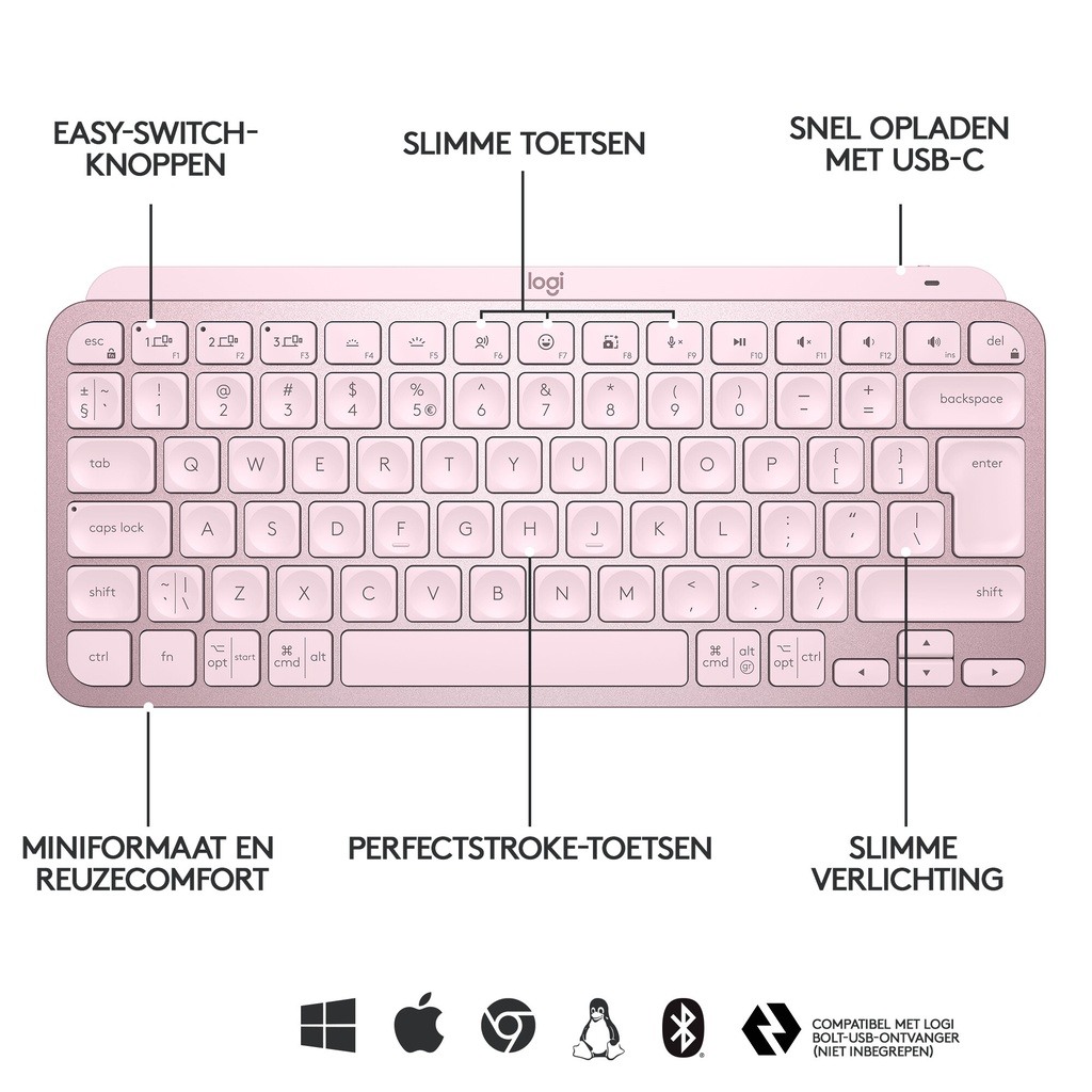 Logitech Master MX Keys Mini - Afbeelding 8