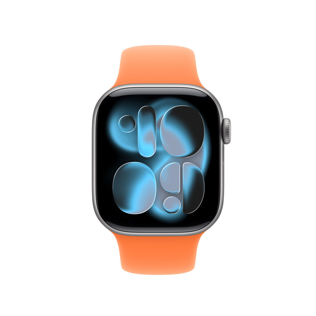 Apple MHYD4ZM/A slimme draagbare accessoire Band Oranje Fluorelastomeer - Afbeelding 3