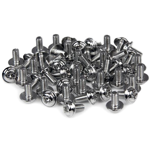 StarTech.com M3 x 1/4 inch Lange Computerschroeven - 50 stuks