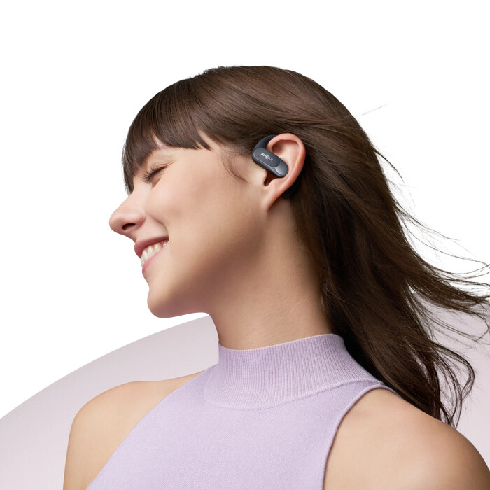 SHOKZ OpenFit Air Headset Draadloos oorhaak Gesprekken/Muziek/Sport/Elke dag Bluetooth Zwart - Afbeelding 5
