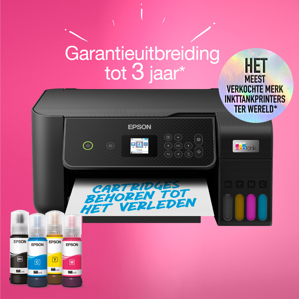 Epson EcoTank ET-2875 A4 multifunctionele Wi-Fi-printer met inkttank, inclusief tot 3 jaar inkt - Afbeelding 8
