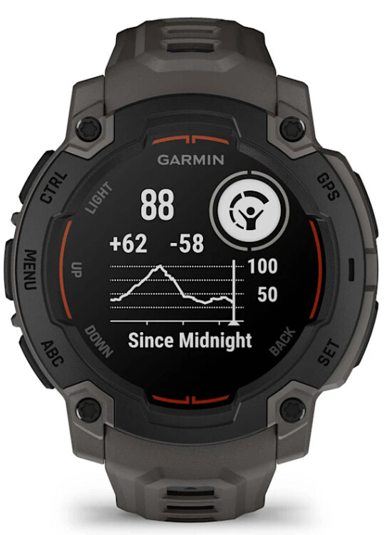 Garmin Instinct E 2,29 cm (0.9") MIP 45 mm Digitaal 176 x 176 Pixels Zwart GPS - Afbeelding 7