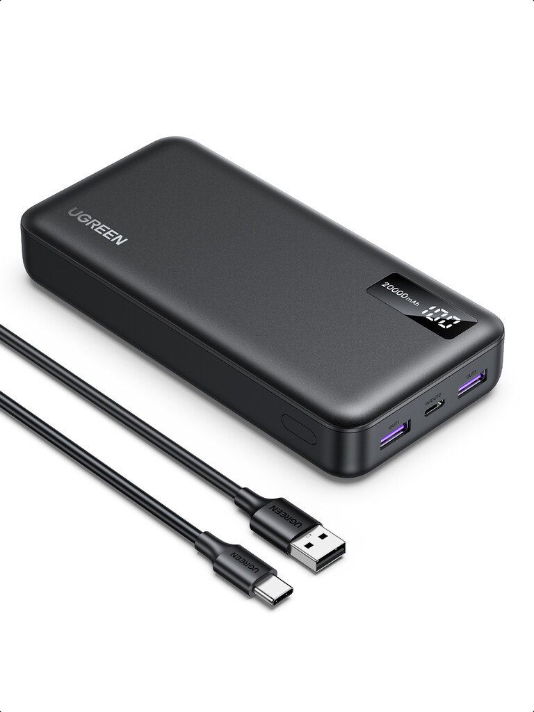 Ugreen 25683 powerbank 20000 mAh Zwart - Afbeelding 4