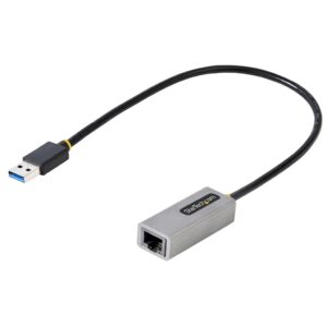 StarTech.com USB 3.0 naar Gigabit Ethernet Netwerkadapter, 10/100/1000 Mbps, USB 3.0 naar RJ45 LAN Adapter, USB 3.0 Ethernet Ada