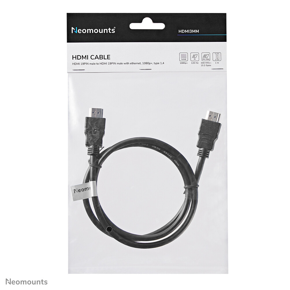Neomounts HDMI3MM HDMI kabel - 1 meter - Afbeelding 4