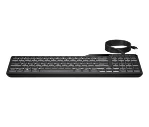HP 400 backlit toetsenbord met kabel
