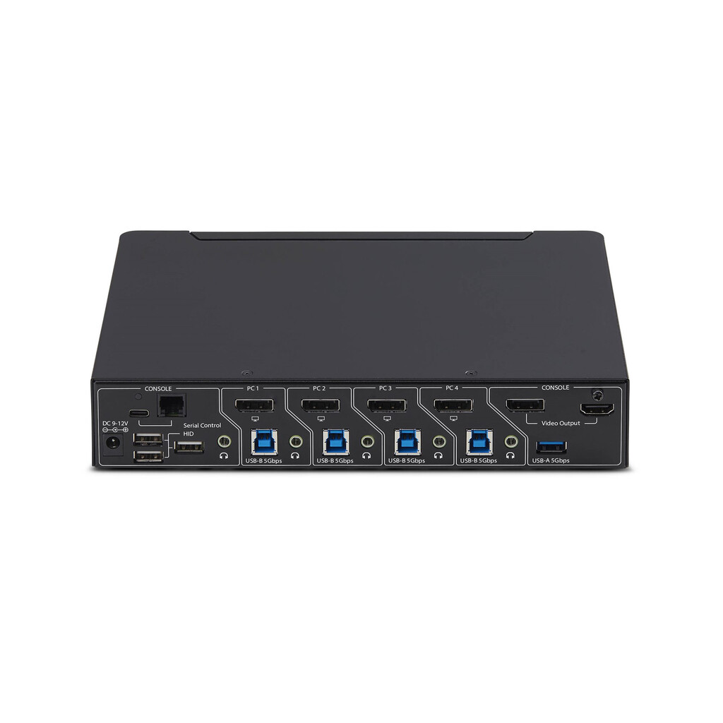 StarTech.com 4-port DisplayPort KVM-switch met Mouse Roaming en Multi-View / Picture-in-Picture, 4K 60Hz, USB 3.0 hub (5Gbps), H - Afbeelding 3