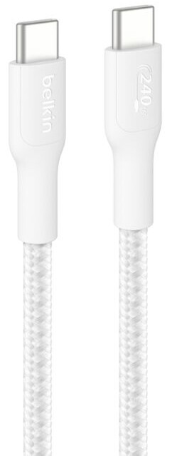 Belkin BoostCharge Pro USB-kabel 3 m USB C Wit