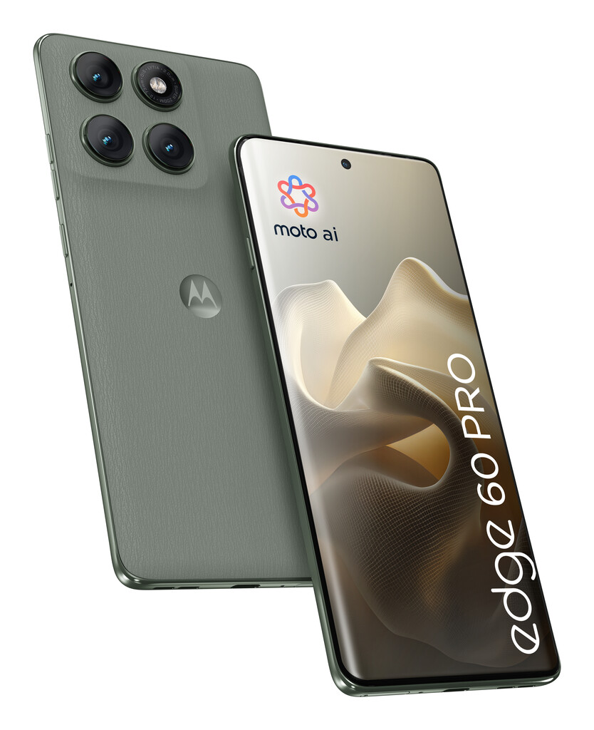 Motorola edge 60 pro 17 cm (6.7") Dual SIM Android 15 5G USB Type-C 8 GB 256 GB 6000 mAh Groen Refurbished