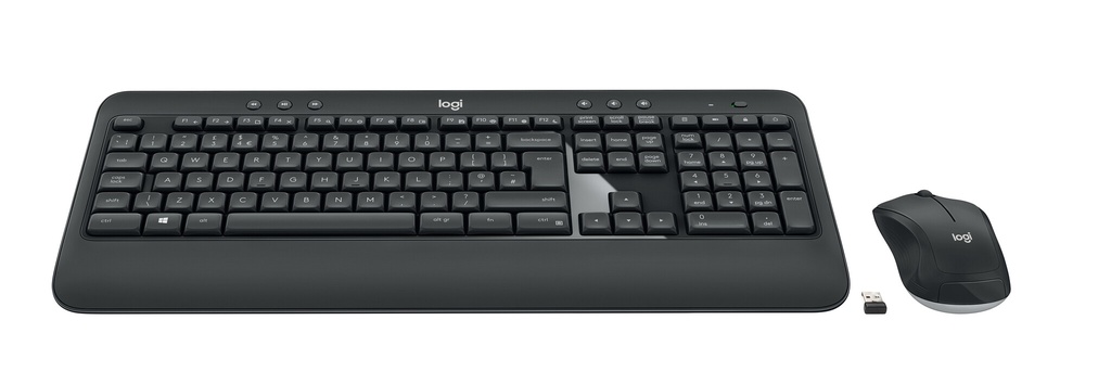 Logitech 920-008683 toetsenbord Inclusief muis Universeel RF Draadloos QWERTY Scandinavisch Zwart - Afbeelding 5