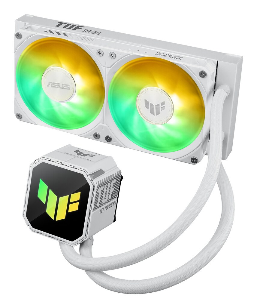 ASUS TUF GAMING LC III 240 ARGB WHT Processor Alles-in-één vloeistofkoeler 12 cm Wit - Afbeelding 4