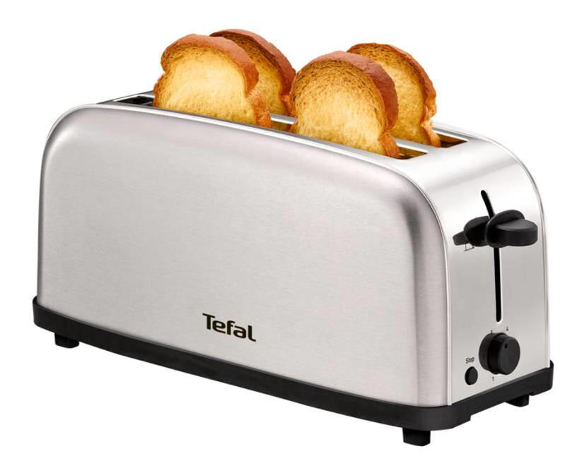 Tefal TL330D broodrooster 6 4 snede(n) Roestvrijstaal - Afbeelding 3
