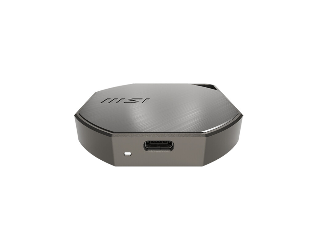 MSI DATAMAG 40GBPS 1TB externe solide-state drive USB Type-C USB 3.2 Gen 2x2 Zilver - Afbeelding 2