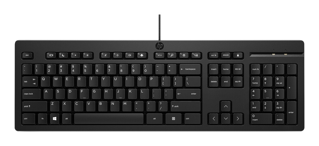 HP 125 toetsenbord met kabel