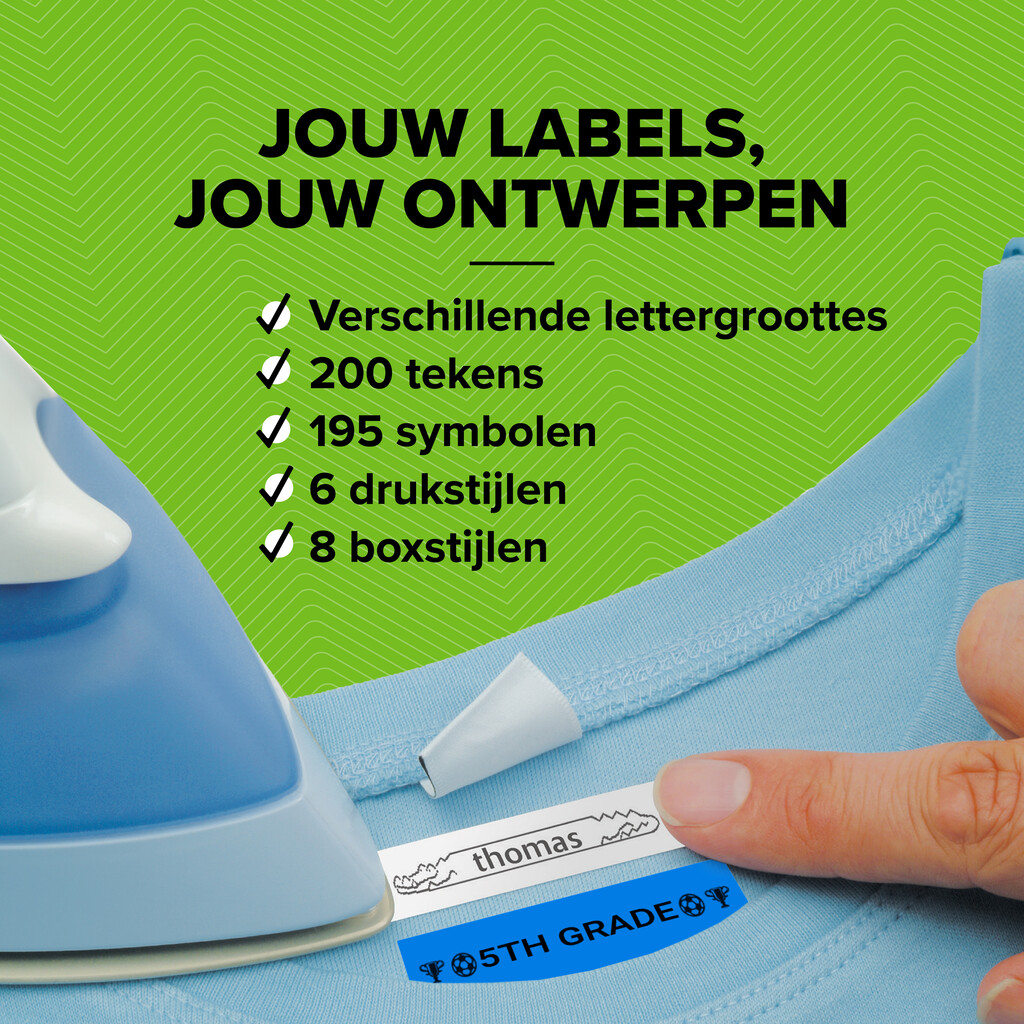 DYMO LetraTag originele plastic labels | Zwart afdrukken op transparante etiketten | 12 mm x 4 m | Zelfklevende multifunctionel - Afbeelding 9