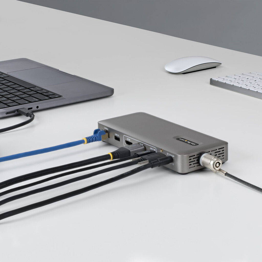 StarTech.com USB4 Docking Station, Driverless Dual 4K voor macOS en Windows, Universeel USB-C Dock met 100W Laptop Charging en 2 - Afbeelding 3