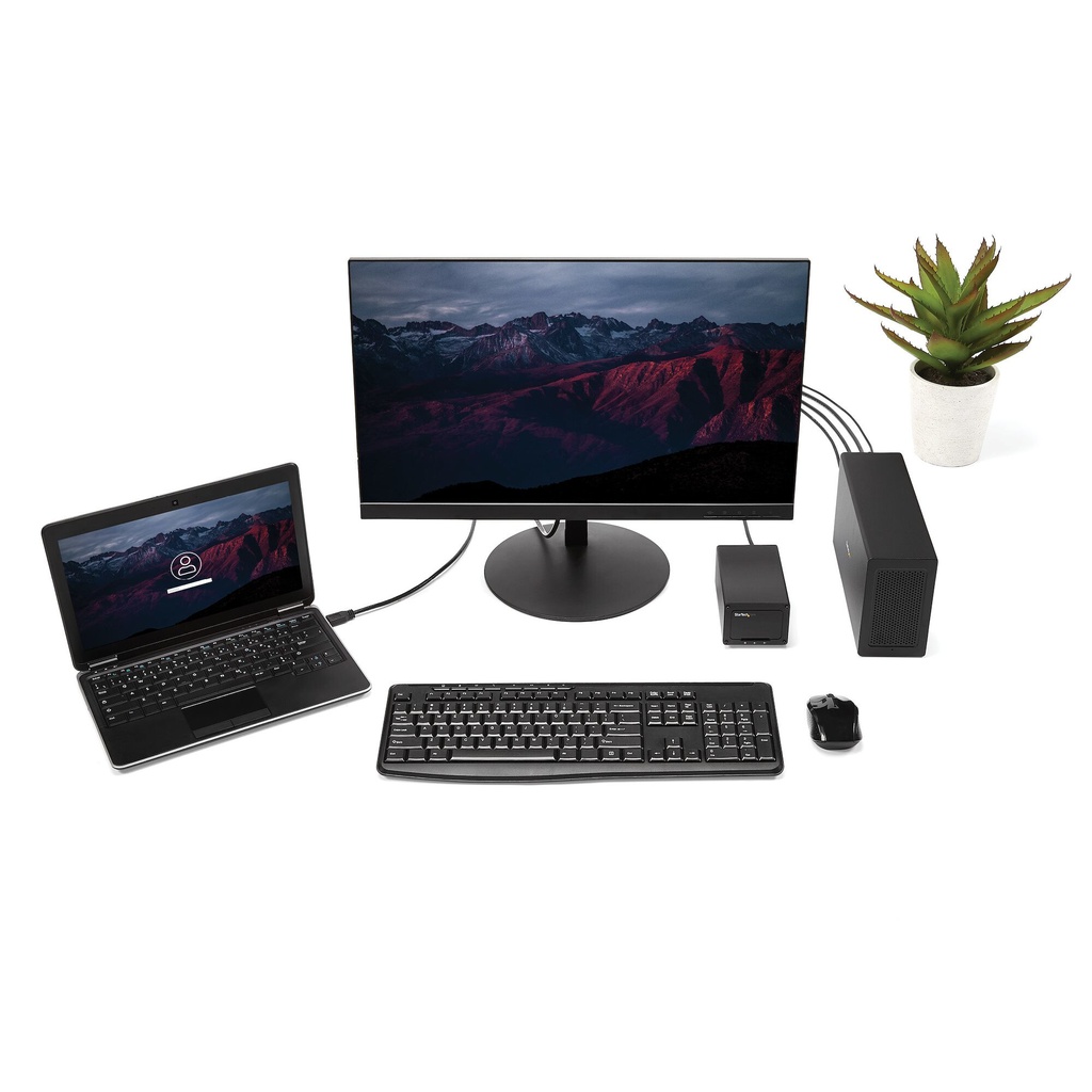 StarTech.com Thunderbolt 3 PCIe Uitbreidingschassis, Externe behuizing met één PCI Express slot, PCIe-box voor laptops/desktops/ - Afbeelding 4