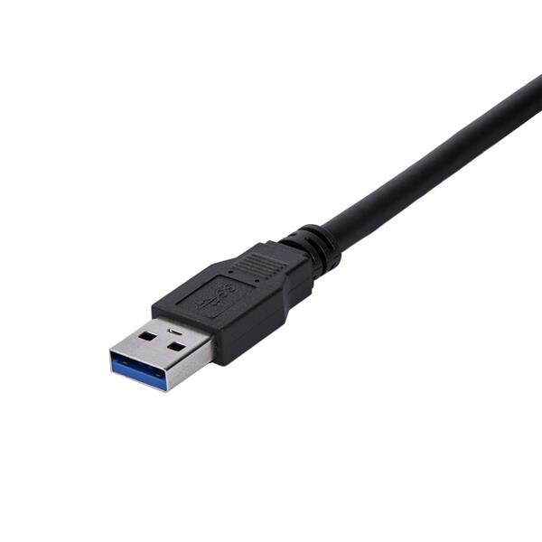 StarTech.com 1m SuperSpeed USB 3.0 Verlengkabel A naar A Zwart M/F - Afbeelding 2